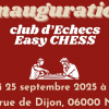 Inauguration club d&rsquo;Echecs EASY CHESS
