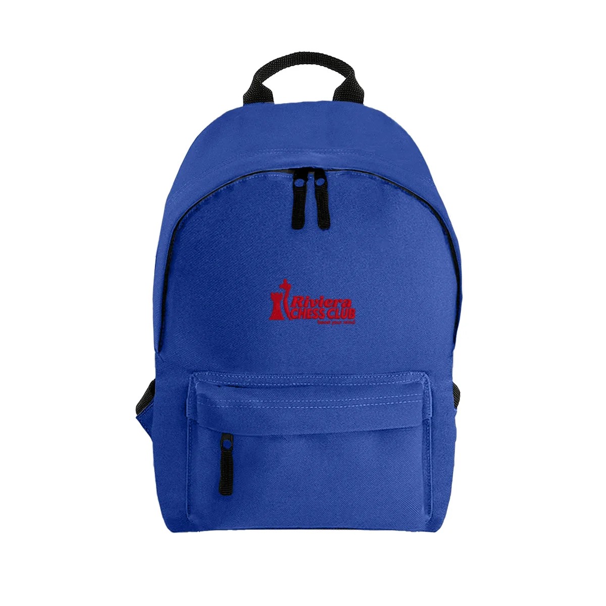 Mini sac à dos rembourré au logo du Riviera Chess Club